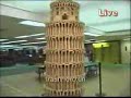 Jenga Fail! (Jenga Tower of Pisa Slow Motion)