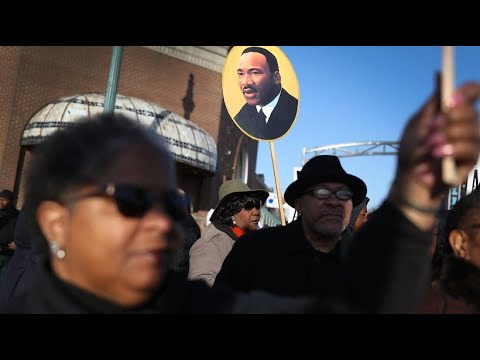 Gedenken an Martin Luther King: „Er kam her, um für ...