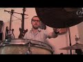 tom jenkinson rehearse with a real drumer for is ue tour 2008.