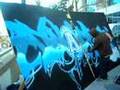 BMX Ramp Painting Builder Mike Heaton+Graff Artist Neam+Matr