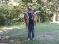 Hogging (noodling) 50 lbs catfish