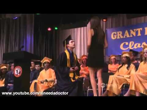 Secret Life - Ricky Proposes to Amy at graduation.
