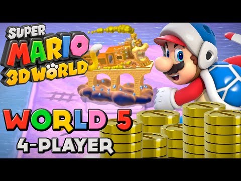 Super Mario 3D World - World 5 (4-Player)