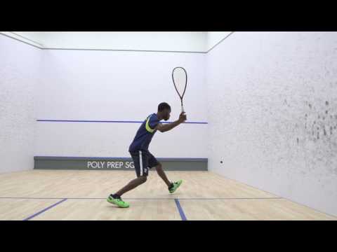 Squash coaching: Consistent & accurate length hitting