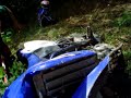 Rzut Yamahą w kamerzystę