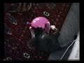Cat with balloon