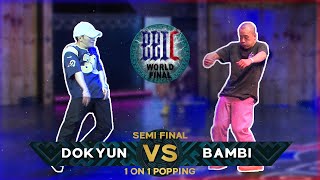 Dokyun vs Bambi – BBIC 2021 Day. 1 1on1 POPPING BATTLE BEST4