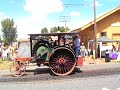 Old farm tractor hit and miss engine