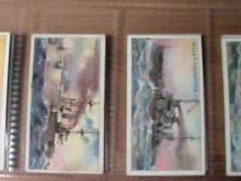 Pre WW1 Battleships Tobacco Cards, 1910