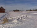 mortorbike pull man on skiis, and a accident is bourne.