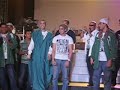 Singing to the Reggae version of The La Salle Alma Mater.