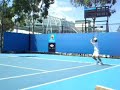 Vince Spadea Practicing at 2008 Australian Open Vince Spadea Practicing at 2008 Australian Open
