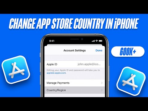 How to Change App Store Country/Region in iPhone or iPad!