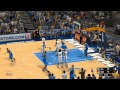 NBA 2K13: Playoffs Semi-finals GM2: Dallas Mavericks vs Denver Nuggets highlights