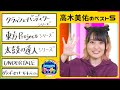 『ワタシのベスト５ 高木美佑』（2019年10月17日放送分）
