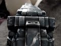 Starcraft 2 - Terran Marine Cannon finished papercraft