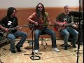a 3 guitars version of this caligagan's song in a french guitarist magazine !