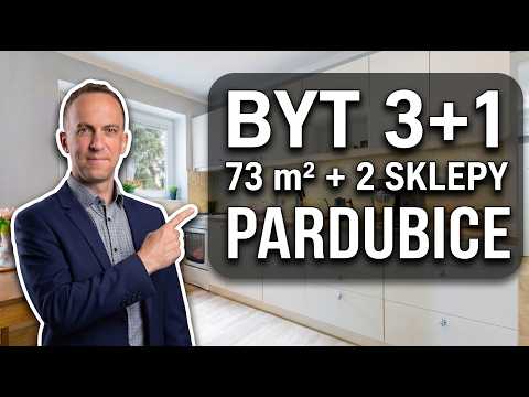 Video Prodej bytu 3+1, 73 m2, 2 sklepy, Pardubice - Bílé Předměstí