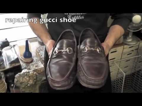 how to repair leather shoes