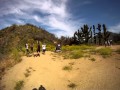 Break at Lower Brown Mtn, beautiful day & bunch of bugs flying in my face - 