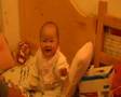 bechu - 7 months playing with her mother