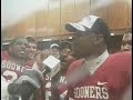 Malcolm Kelly free styling after Big 12 Championship