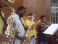 Nos ensaiando o hino Mais perto quero estar