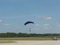 Skydivers Landing