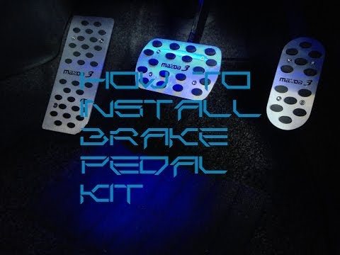 how to fit aftermarket pedals
