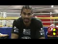 The week before the big fight, we met David 'The Hayemaker' Haye who gave his thoughts on the event and his preparations.