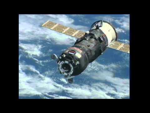 Re-Supply Ship Docks with Space Station