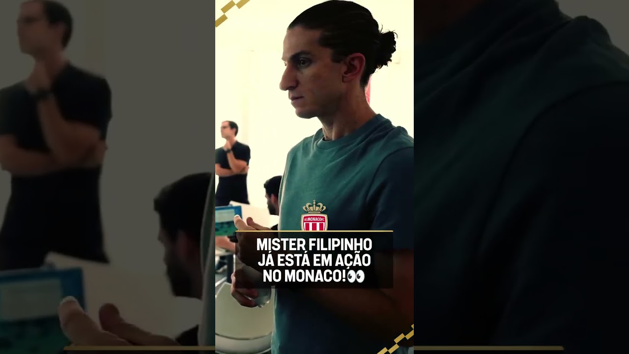 O HOMI TÁ DE OLHO! FILIPE LUÍS CHEGA EM MONACO! 🤩 #shorts