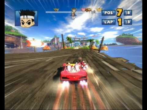 how to boost in sonic and sega all-stars racing