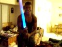Lightsaber skills.....NOT, lol