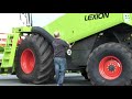 Newest combine harvesters available for 2011. 5 straw walkers: 620, 630 6 straw walkers: 640, 650, 660, 670 Hybrid System: 740, 750, 760, 770 More informations on www.grostracteurspassion.com