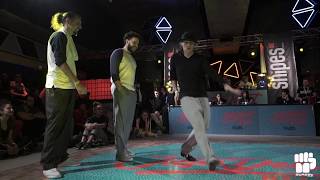 The Bridge (Mike & Emjay) vs Sam Sam & Yanka – Juste Debout Belgium 2018 Popping Final