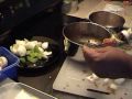 Making Shish Kabobs Making Shish Kabobs