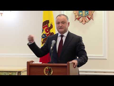 Igor Dodon: Guvernarea și majoritatea parlamentară controlată de un singur partid, au mai făcut un pas spre uzurparea definitivă a puterii în stat   