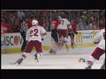 Marian Hossa stretchered off ice after hit from Raffi Torres