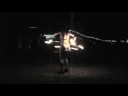 Fire Hooping at the Art Hop
