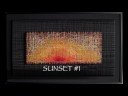 SUNSET SERIES 1,2&3 and SUN-Fiber Art Artist Designer-Weaver