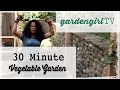30 Minute Vegetable Garden
