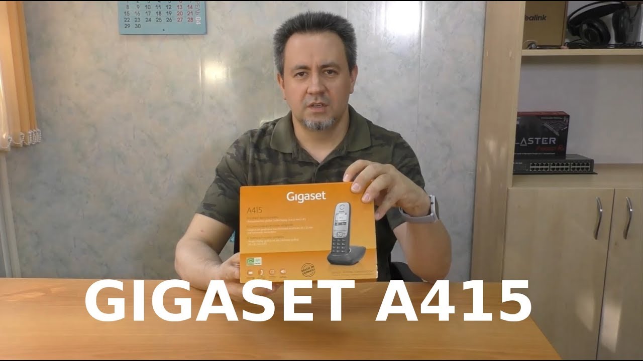 Обзор радиотелефона GIGASET A415