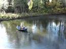 watching the atnarko river on a beautiful, sunny,fall day.
