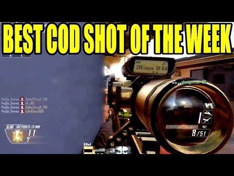 BEST COD SHOT OF THE WEEK #11 | Black ops 2