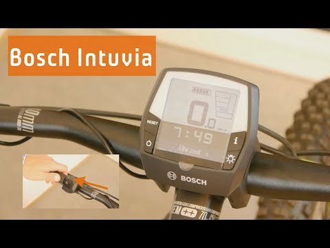 E-Bike Bosch Intuvia Display - Bedienung