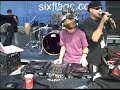 Justin Bieber as a DJ before a show.