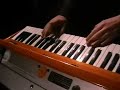 first time on a pristine minimoog