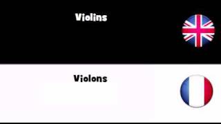 APPRENDRE L'ANGLAIS = Violons