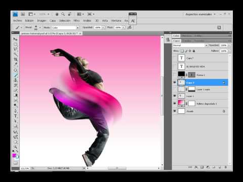 Tutorial iluminaciones avanzadas photoshop en español